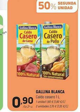 Coviran Gallina Blanca Caldo Casero oferta