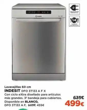 El Corte Inglés Lavavajillas 60 Cm Indesit oferta