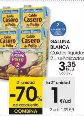 Eroski 2a Unidad -70% De Descuento Gallina Blanca Caldos Líquidos oferta