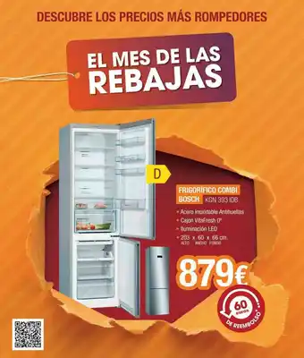 Expert Frigorifico Combi Bosch Kgn 393 Idb oferta