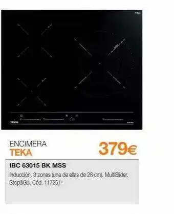 Expert Encimera Teka oferta