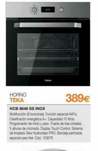 Expert Horno Teka oferta