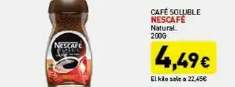 Hiperber Café Soluble Nescafé Natural oferta