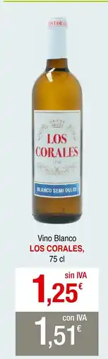 mycash profesional LOS CORALES Vino Blanco oferta
