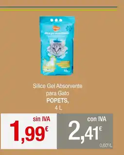 mycash profesional POPETS Sílice Gel Absorvente para Gato oferta