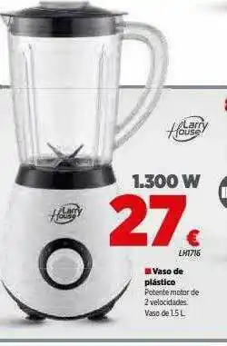 1300 W Vaso De Plástico Larry House