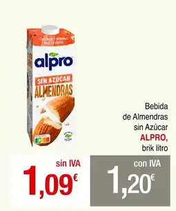 mycash profesional ALPRO Bebida de Almendras sin Azúcar oferta