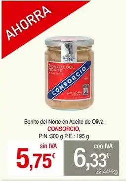 mycash profesional CONSORCIO Bonito del Norte en Aceite de Oliva oferta