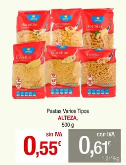 mycash profesional ALTEZA Pastas Varios Tipos oferta