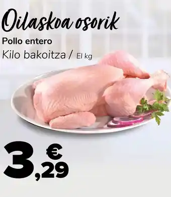 Pollo entero
