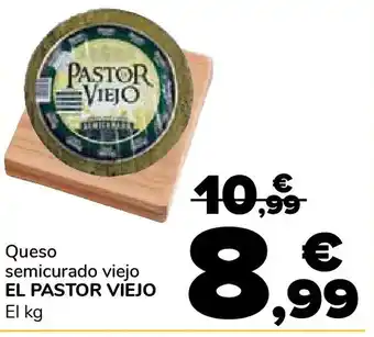 EL PASTOR VIEJO Queso semicurado viejo