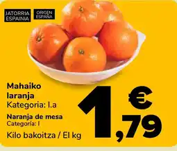 Supeco Mahaiko laranja oferta