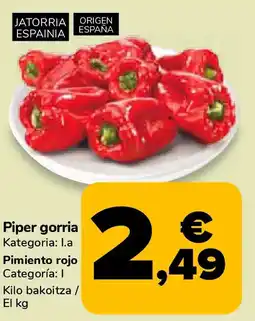 Supeco Piper gorria oferta