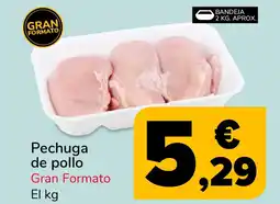 Supeco Pechuga de pollo Gran Formato oferta