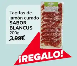 Supeco SABOR BLANCUS Tapitas de jamón curado oferta