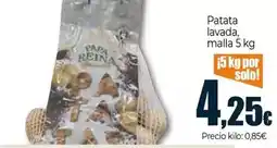 Unide Market Papa reina - patata lavada, malla 5 kg oferta