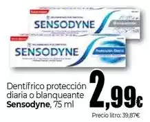 Unide Market Sensodyne - dentifrico proteccion diaria o blanqueante, 75 ml oferta