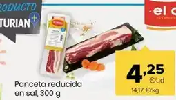 Autoservicios Familia El chico - panceta reducida en sal oferta