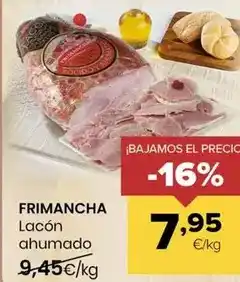 Autoservicios Familia Frimancha - lacón ahumado oferta