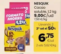 Autoservicios Familia Nesquik - cacao soluble oferta