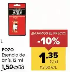Autoservicios Familia Pozo - esencia de anis oferta