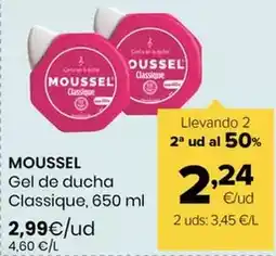 Autoservicios Familia Moussel - gel de ducha classique oferta