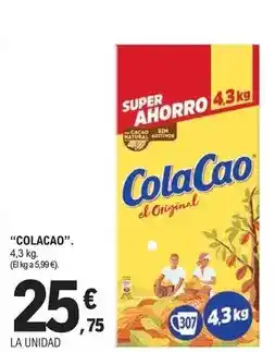 Cola cao - 4.3kg