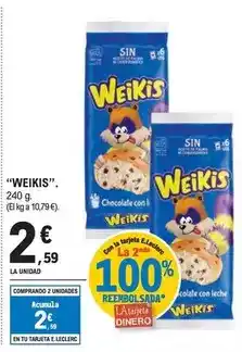 E.Leclerc Weikis - 240g oferta