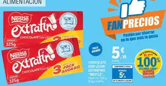 Nestlé - chocolate con leche extrafino