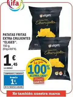 E.Leclerc Ifa eliges - patatas fritas extra crujientes oferta