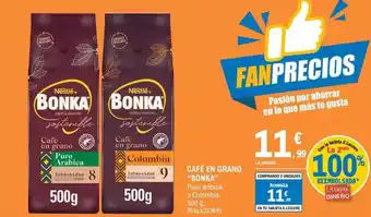 E.Leclerc Bonka - café en grano oferta