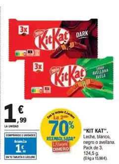 E.Leclerc Nestlé - kit kat oferta