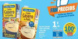 E.Leclerc Gallina blanca - caldo casero 100% natural oferta