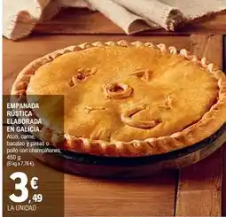 E.Leclerc Empanada rústica elaborada en galicia oferta