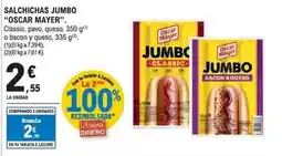 E.Leclerc Oscar mayer - salchichas jumbo oferta
