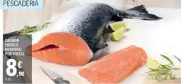 E.Leclerc Salmón fresco noruego por piezas oferta