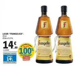 E.Leclerc Frangelico - licor oferta