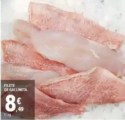 E.Leclerc Filete de gallineta oferta