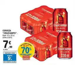 E.Leclerc Cruzcampo - cerveza oferta
