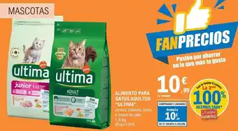 E.Leclerc Ultima - alimento para gatos adultos oferta