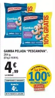 E.Leclerc Pescanova - gamba pelada oferta