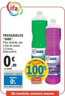 E.Leclerc Ifa sabe - friegasuelos oferta