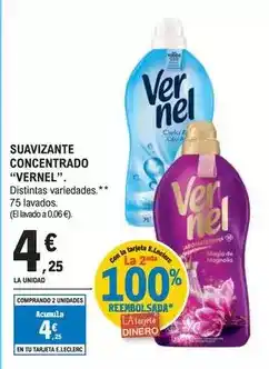 E.Leclerc Vernel - suavizante concentrado oferta