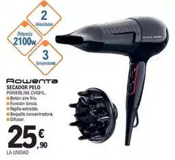 E.Leclerc Rowenta - secador pelo oferta