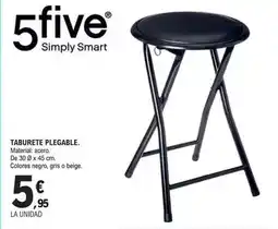 E.Leclerc 5 five simply smart - taburete plegable oferta