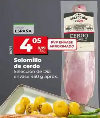 Dia Seleccion de dia - solomillo de cerdo oferta