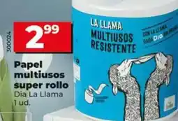 Dia Dia la llama - papel multiusos super rollo oferta