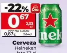 Dia Heineken - cerveza oferta