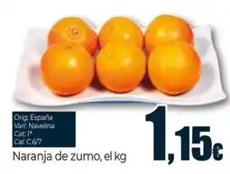 Unide Market Naranja de zumo oferta