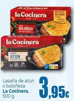 Unide Market LA COCINERA Lasaña de atún o boloñesa oferta